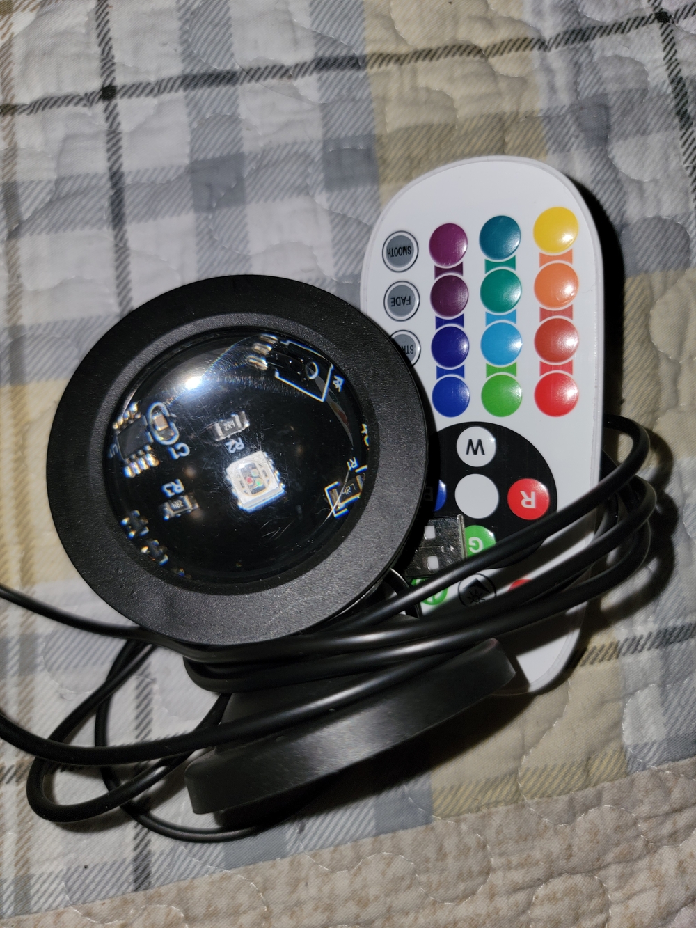 RGB LED Sunset Light with Remote Control - New